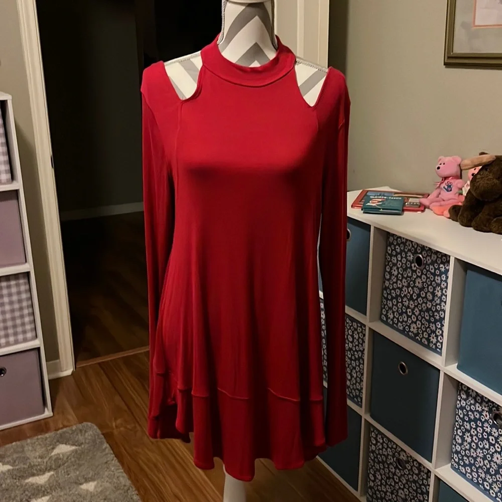 Free People Red Sweater